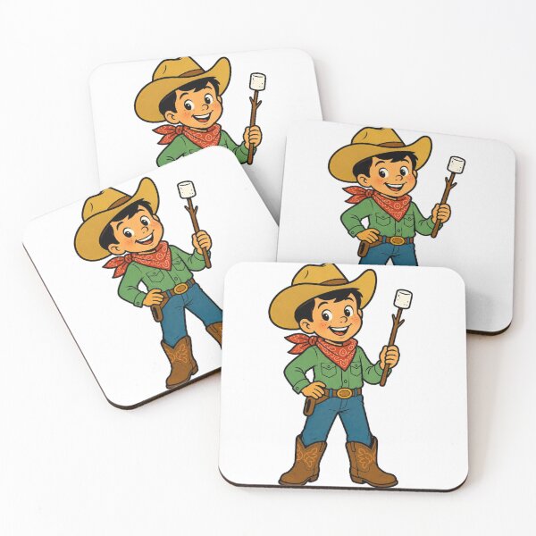 Item preview, Campfire Cowboy Kid designed and sold by LevelUpReads.