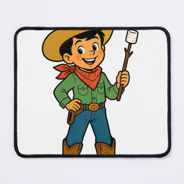 Item preview, Campfire Cowboy Kid designed and sold by LevelUpReads.