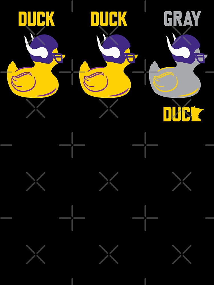 Duck Duck Gray Duck - Vikings celebration | Kids T-Shirt