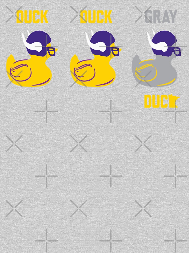 Duck Duck Gray Duck - Vikings celebration Kids T-Shirt for Sale by  timothy-fletch