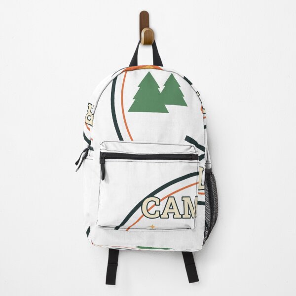 Item preview, Campfire Club Outdoor Camping Badge designed and sold by Cozy Oddities Studio.