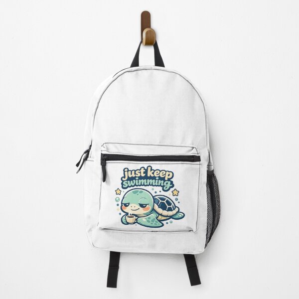 Item preview, Just Keep Swimming Cute Sea Turtle Design designed and sold by Naviora.