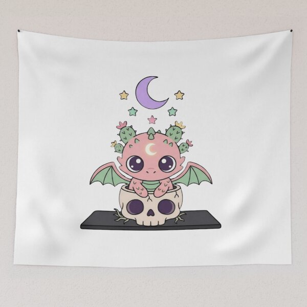 Item preview, Gothic dragon cactus  designed and sold by NievesGD.