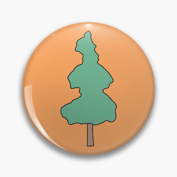 Item preview, Simple Aesthetic Pine Tree designed and sold by ubborn.