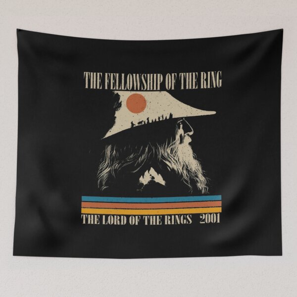 Item preview, Retro Fantasy Fellowship Adventure Classic T-Shirt designed and sold by RRMadeArt.