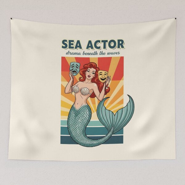 Item preview, Sea Actor – Drama Beneath the Waves designed and sold by Sea Gem.
