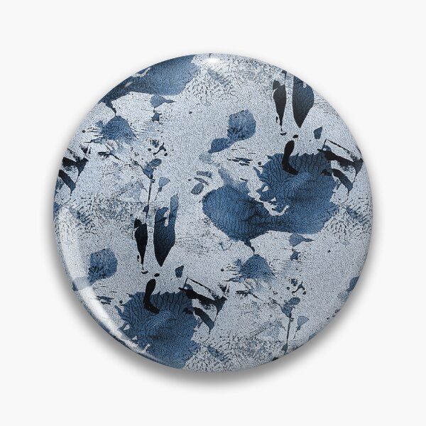 Item preview, Monochromatic Blue Underwater Abstract Pattern designed and sold by Artistestella.