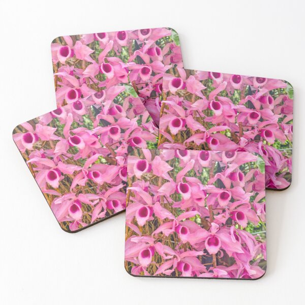 Item preview, Pink Epiphytic Orchid (Dendrobium anosmum) - Sanggumay Purple Cascade | Exotic Tropical Floral & Botanical Art designed and sold by Ross.A.Campbell.