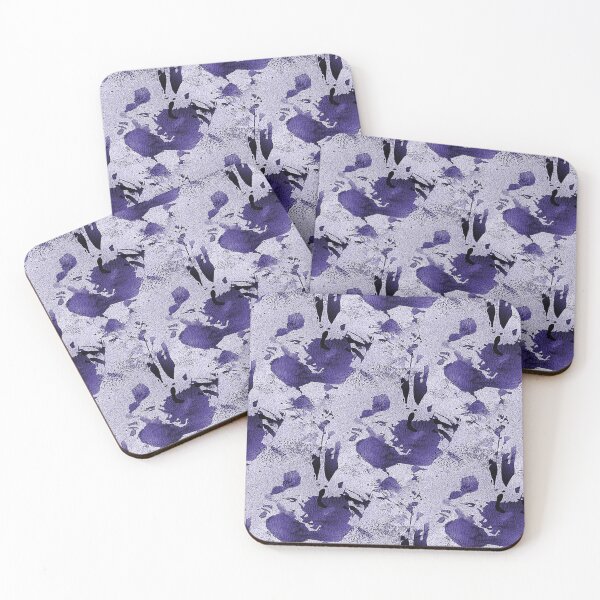 Item preview, Monochromatic Purple Underwater Abstract Pattern designed and sold by Artistestella.