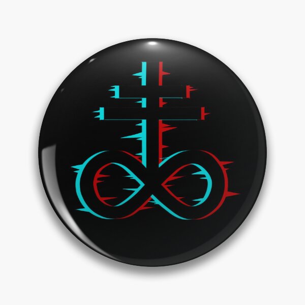 Item preview, Leviathan Cross - Glitchy Sigil designed and sold by AntichristDice.