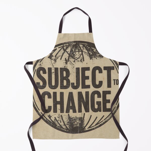 Item preview, Subject To Change – Vintage Grunge Stamp Design designed and sold by RDproject.