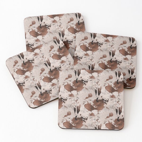 Item preview, Monochromatic Brown Underwater Abstract Pattern designed and sold by Artistestella.