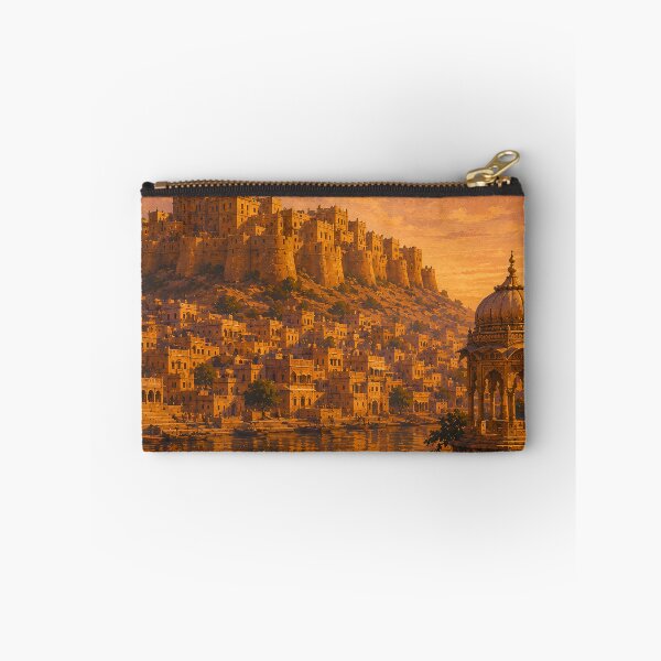 Item preview, Golden Sunset Over Jaisalmer Fort designed and sold by RajRang.