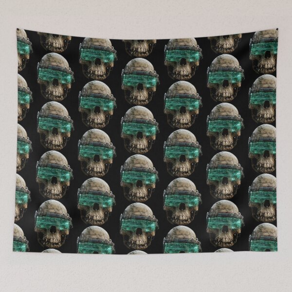 Item preview, Cyberpunk Skull designed and sold by IMOBILYARI.
