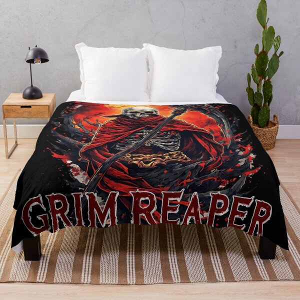 Item preview, red grim designed and sold by aliraweb.