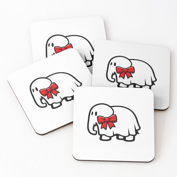 Item preview, Cute Elephant Ghost Halloween Costume Fun designed and sold by chattsuede.