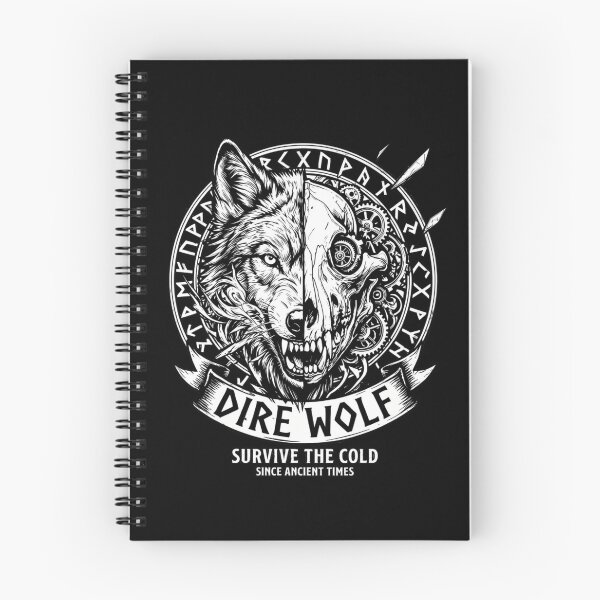 Item preview, Dire​ wolf​ skull designed and sold by DigitalArtTK.