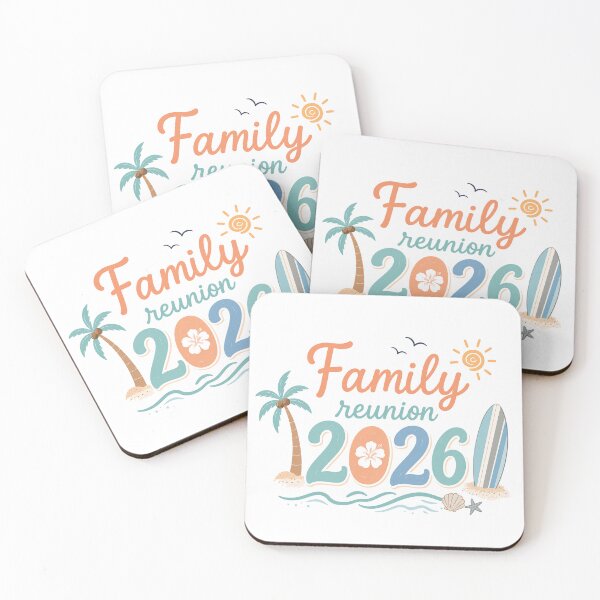 Item preview, Family Reunion 2026 Beach Vacation Design | Tropical Summer Family Trip Art designed and sold by Bara Lune Design .