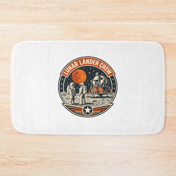 Item preview, Lunar Lander Crew Patch Vintage Apollo Mission designed and sold by chattsuede.