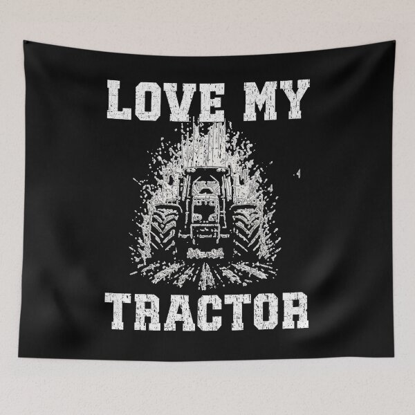 Item preview, Love My Tractor Vintage Farming Graphic Farmer Farming Local Food Production Ranch  designed and sold by Jt41.