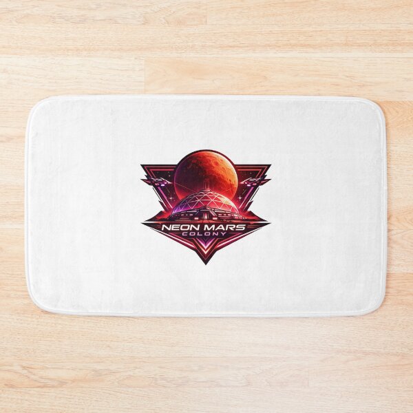 Item preview, Neon Mars Colony Cyberpunk Habitat designed and sold by chattsuede.