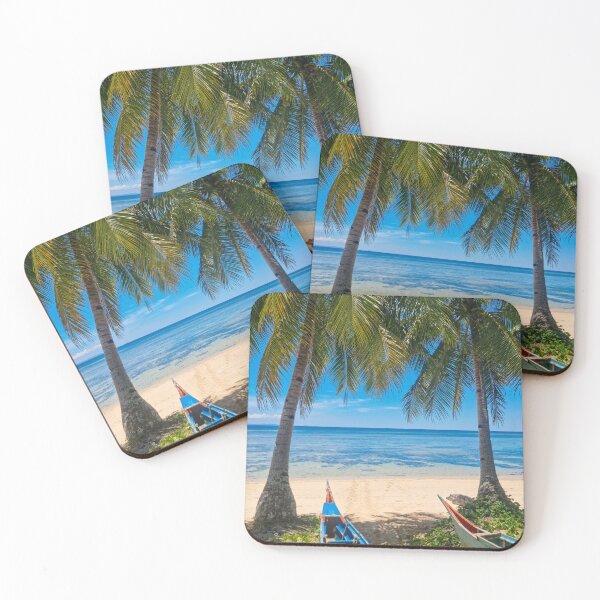 Item preview, Panaraga Beach, Barobo, Surigao del Sur - Mindanao, Philippines | Untouched Tropical Coastline Art designed and sold by Ross.A.Campbell.
