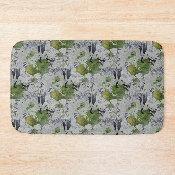 Item preview, Underwater Fish Abstract Pattern in Green designed and sold by Artistestella.