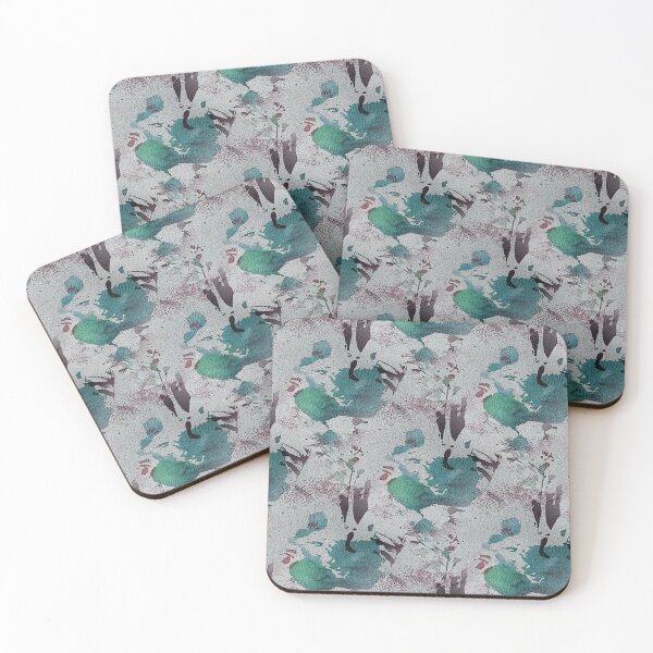 Item preview, Underwater Fish Abstract Pattern in Teal designed and sold by Artistestella.