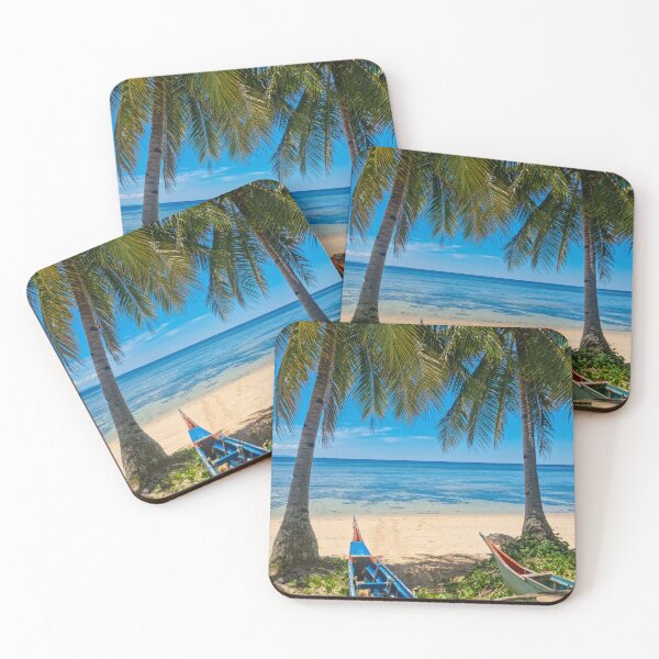 Item preview, Panaraga Beach, Barobo, Surigao del Sur - Mindanao, Philippines | Untouched Tropical Coastline Art designed and sold by Ross.A.Campbell.