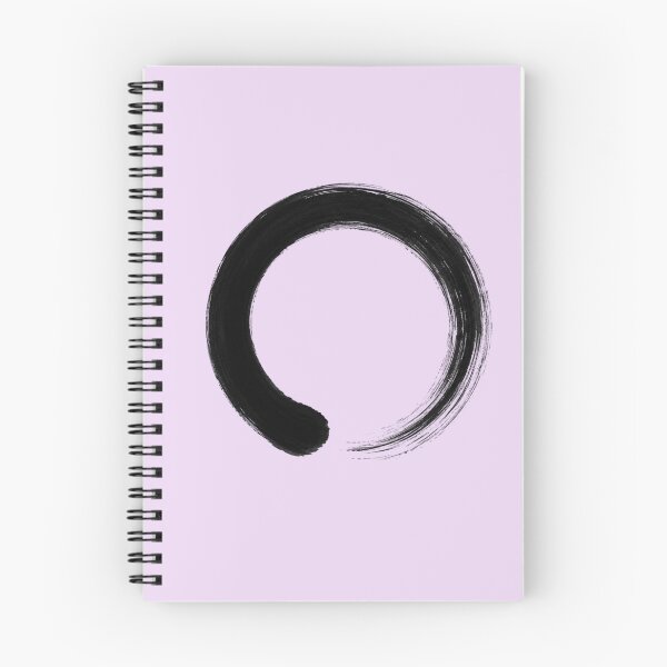 Item preview, Minimal Zen Circle Enso Brush Stroke Japanese Aesthetic Design designed and sold by Sanika arts .