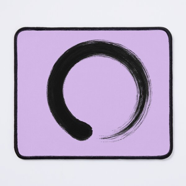 Item preview, Minimal Zen Circle Enso Brush Stroke Japanese Aesthetic Design designed and sold by Sanika arts .