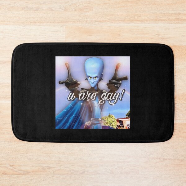 Item preview, Megamind 'U Are Gay' designed and sold by kirstiehartonr.