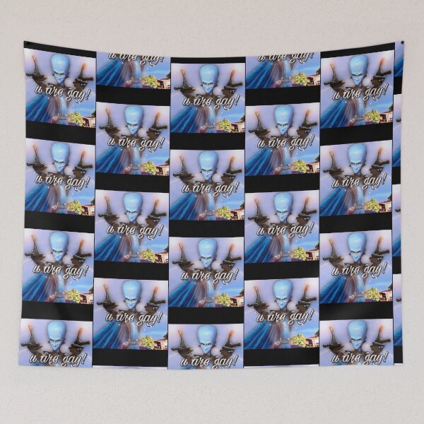 Item preview, Megamind 'U Are Gay' designed and sold by kirstiehartonr.