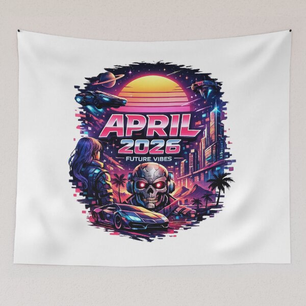 Item preview, April 2026 – Future Vibes Retro Cyberpunk Design designed and sold by MKBgdesign.