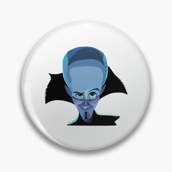Item preview, Megamind Sticker designed and sold by kirstiehartonr.