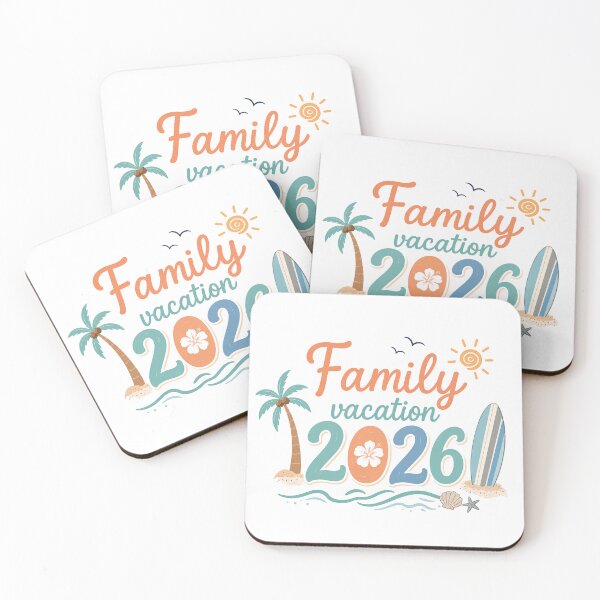 Item preview, Family Vacation 2026 Beach Trip Design | Tropical Summer Vacation Matching Family Art designed and sold by Bara Lune Design .