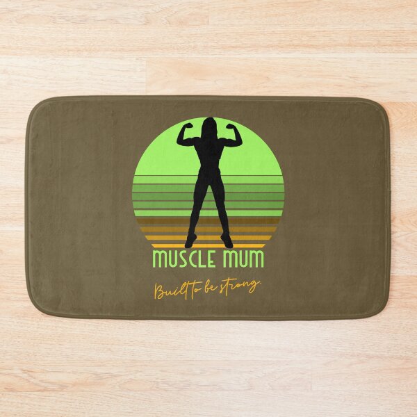 Item preview, Muscle Mum – Built to Be Strong designed and sold by RadiantRebelCo.