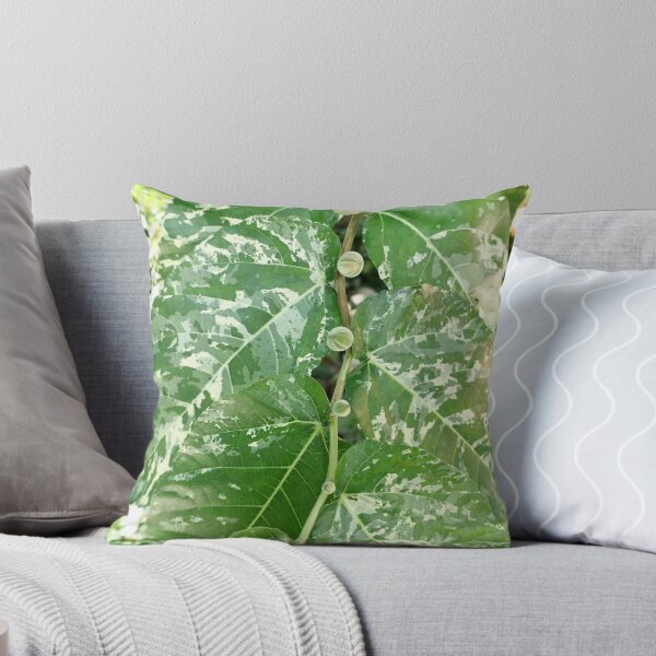 Item preview, Nature's Rhythm: Variegated Leaves and Tiny Fruits designed and sold by sky earth human.