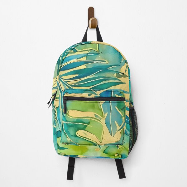 Item preview, Blue and Green Tropical Leaves designed and sold by GraphicsClub.