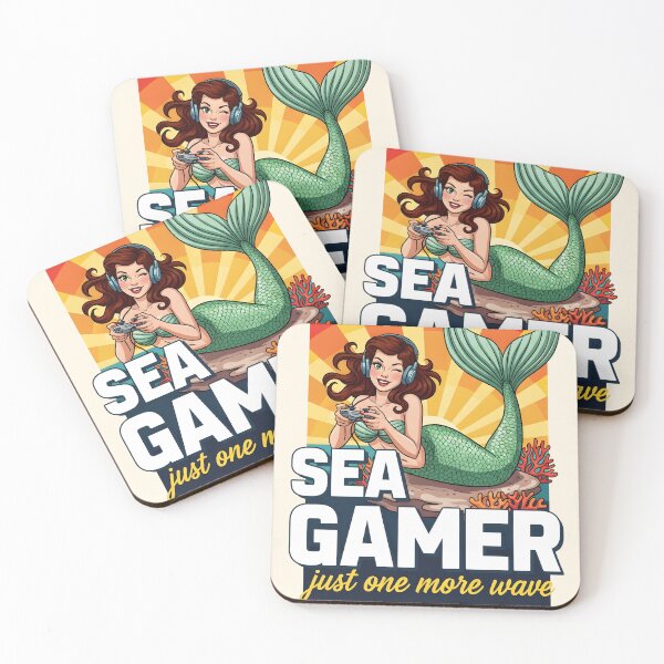 Item preview, Sea Gamer – Just One More Wave designed and sold by Sea Gem.