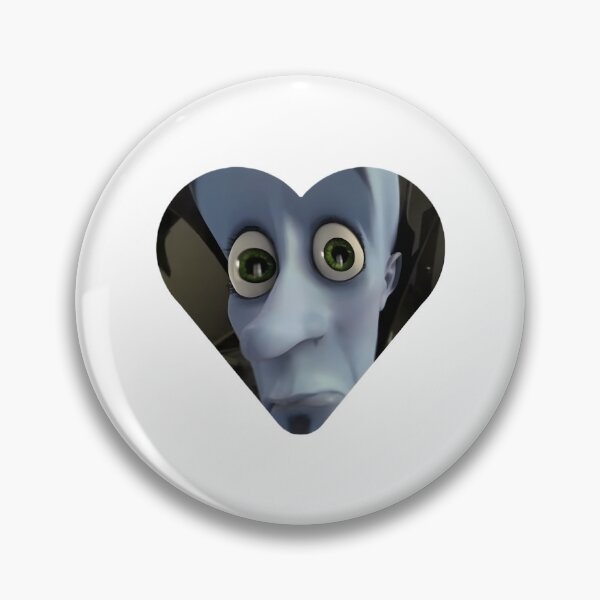 Item preview, Megamind Heart designed and sold by kirstiehartonr.