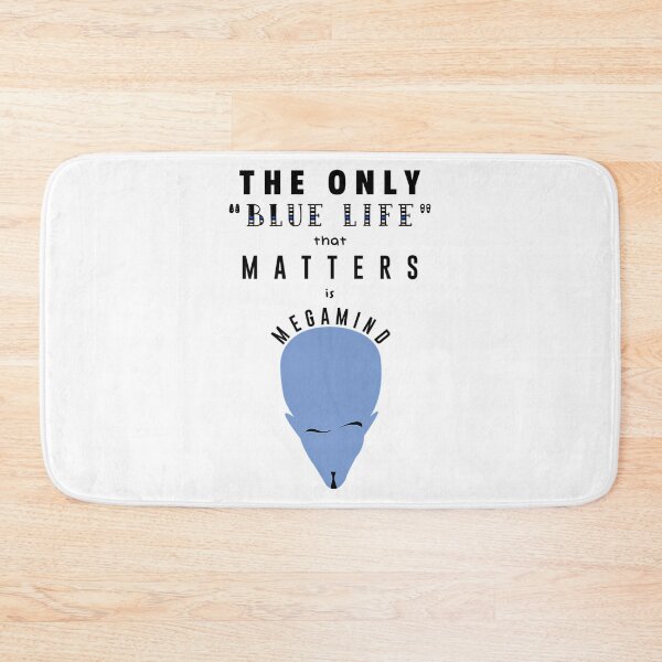 Item preview, Megamind Blue Life designed and sold by kirstiehartonr.
