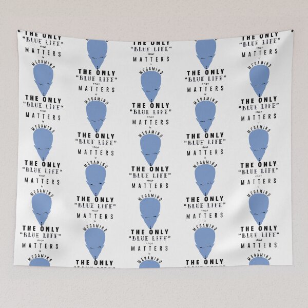 Item preview, Megamind Blue Life designed and sold by kirstiehartonr.