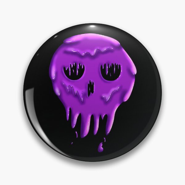 Item preview, Melting Ooze Skull designed and sold by BooBerryDesigns509.