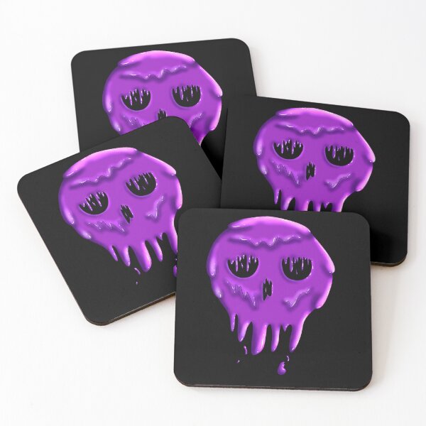 Item preview, Melting Ooze Skull designed and sold by BooBerryDesigns509.
