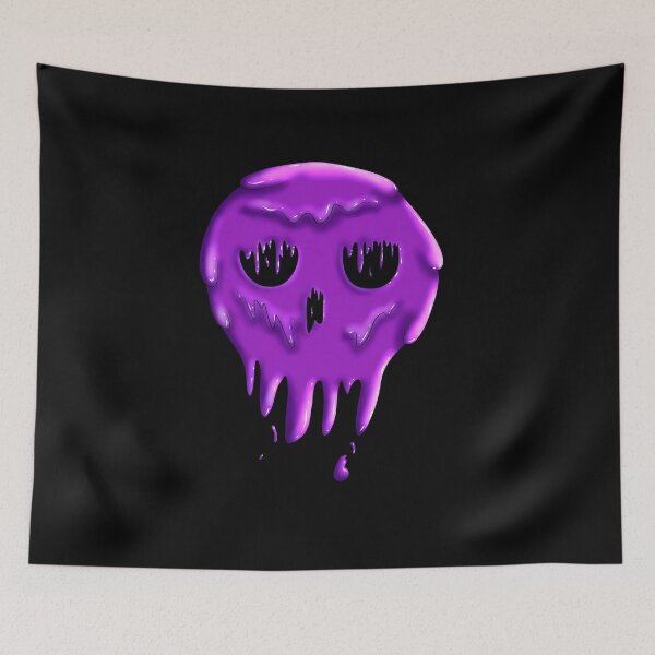 Item preview, Melting Ooze Skull designed and sold by BooBerryDesigns509.
