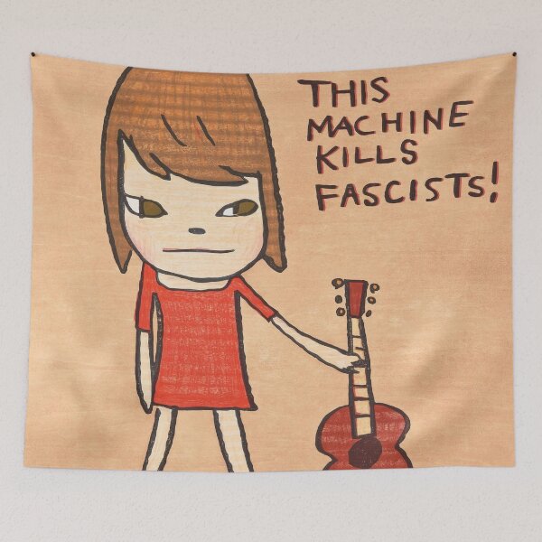 Item preview, The Machine Kills Fascists, 2022 designed and sold by ButlerSonia.