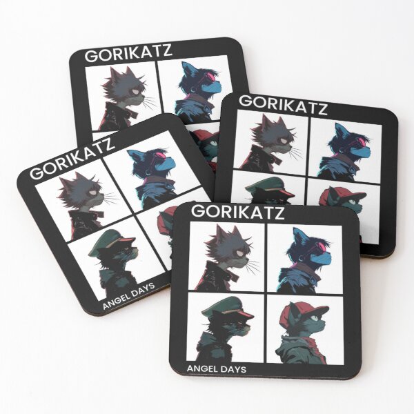 Item preview, Gorikatz Angel Days - Funny Alt Rock Cat Parody designed and sold by GenZFashion000.