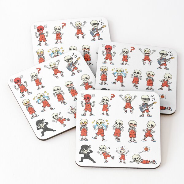 Item preview, Funny Skeleton Basketball Sticker Pack — Skull Player Expression Meme Characters designed and sold by RamyGallery.