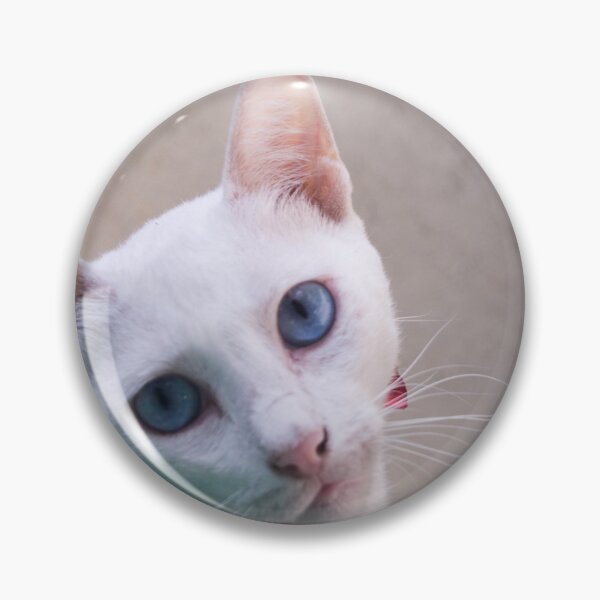 Item preview, Blue Eyed White Cat designed and sold by ROSE ANN BANILAR.